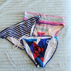 Bundle of 3 Size XL Bikini Bottoms